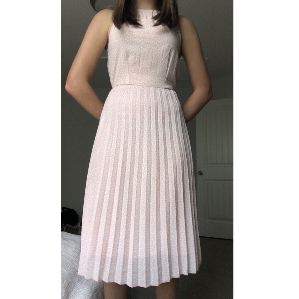 pink midi dress, wore a few times.